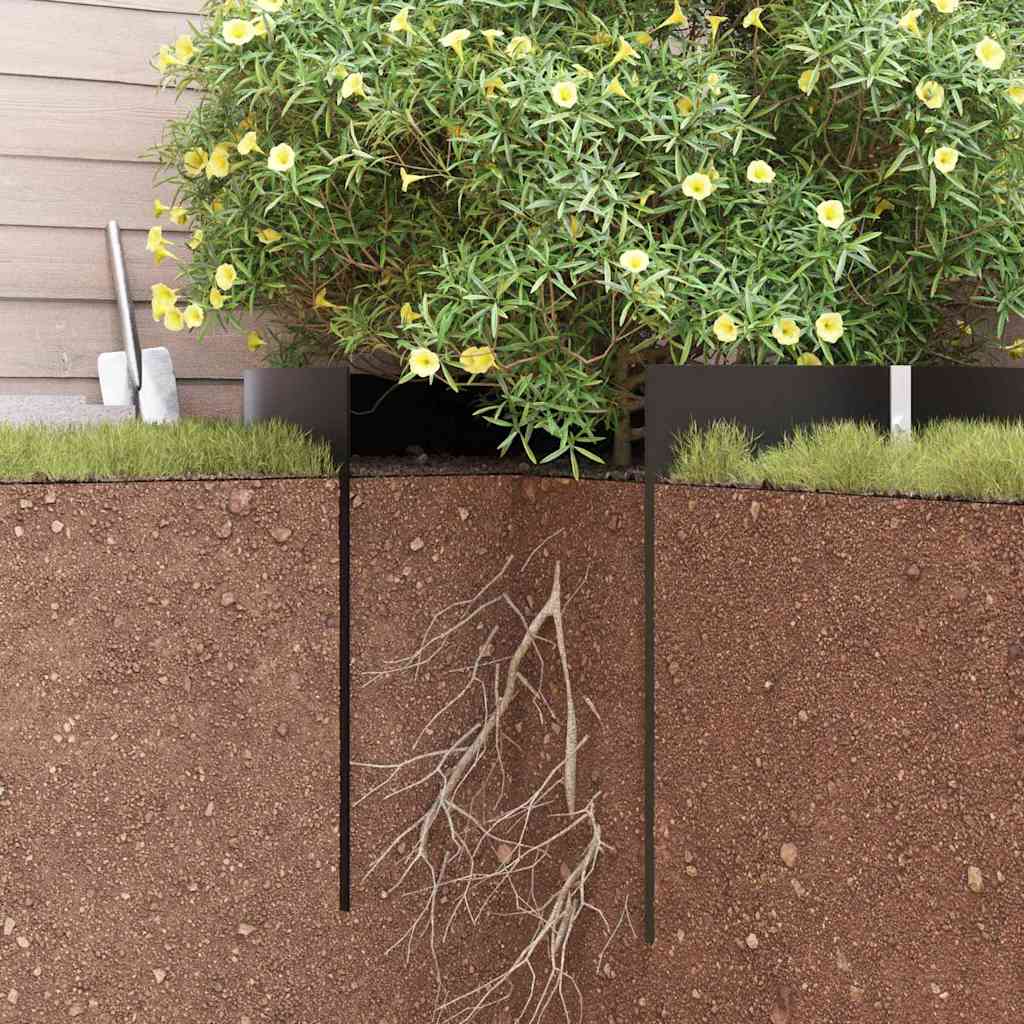 Rodspærre Sort 1 x 5 m Polyethylen