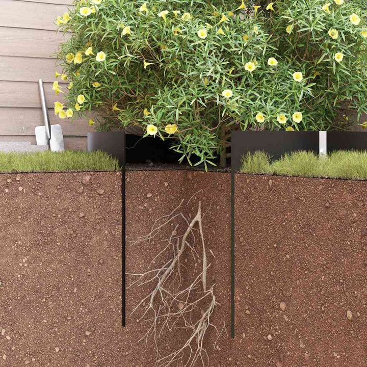 Rodspærre Sort 1 x 5 m Polyethylen