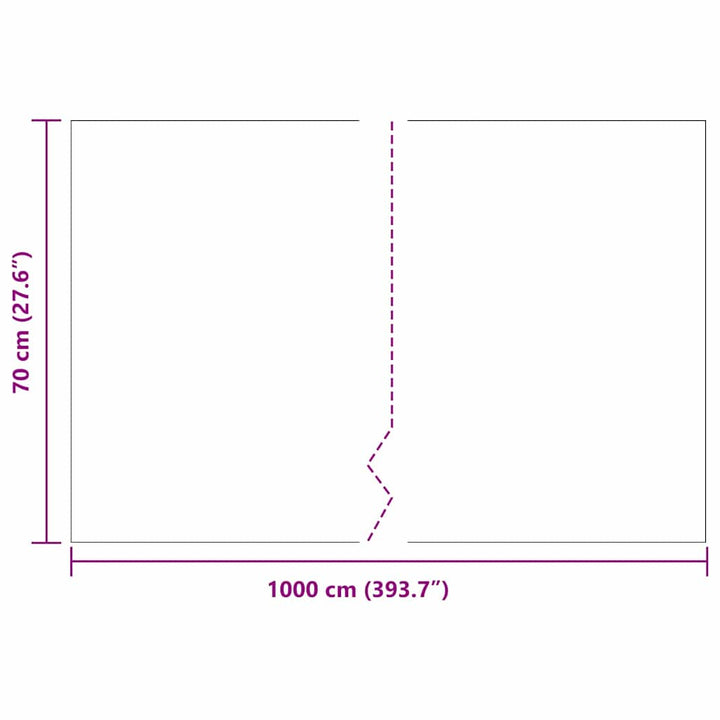 Rodspærre Sort 0,7 x 10 m Polyethylen