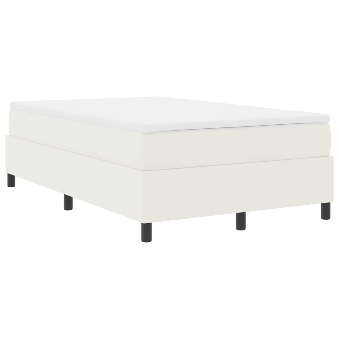 Platform sengestel Creme 120 x 190 cm Velourstof