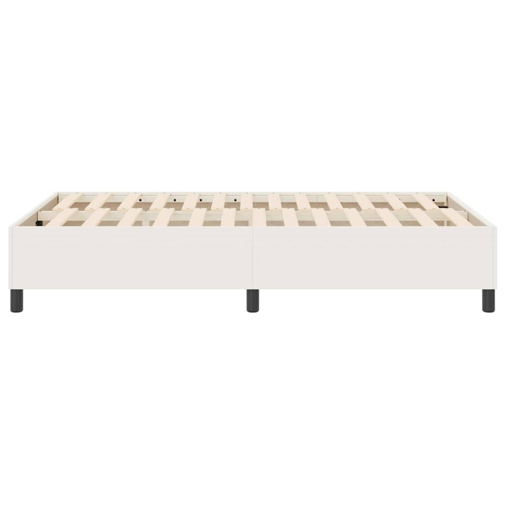 Platform sengestel Creme 120 x 190 cm Velourstof