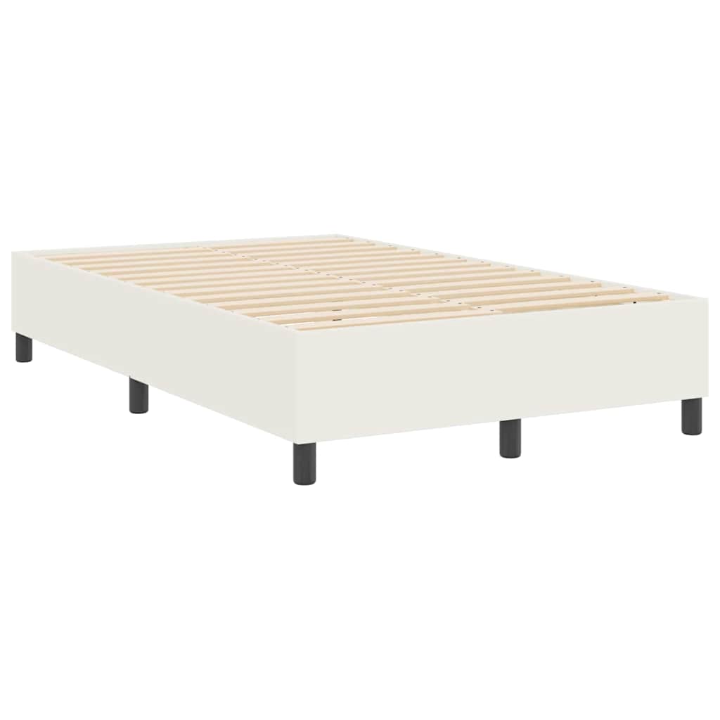 Platform sengestel Creme 120 x 200 cm Velourstof