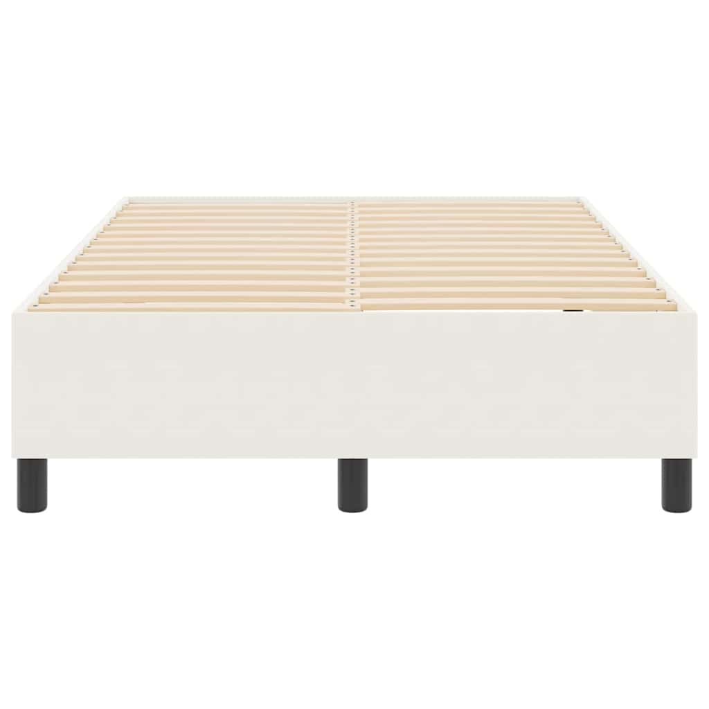 Platform sengestel Creme 120 x 200 cm Velourstof