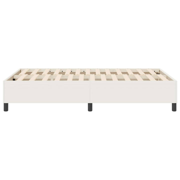 Platform sengestel Creme 120 x 200 cm Velourstof