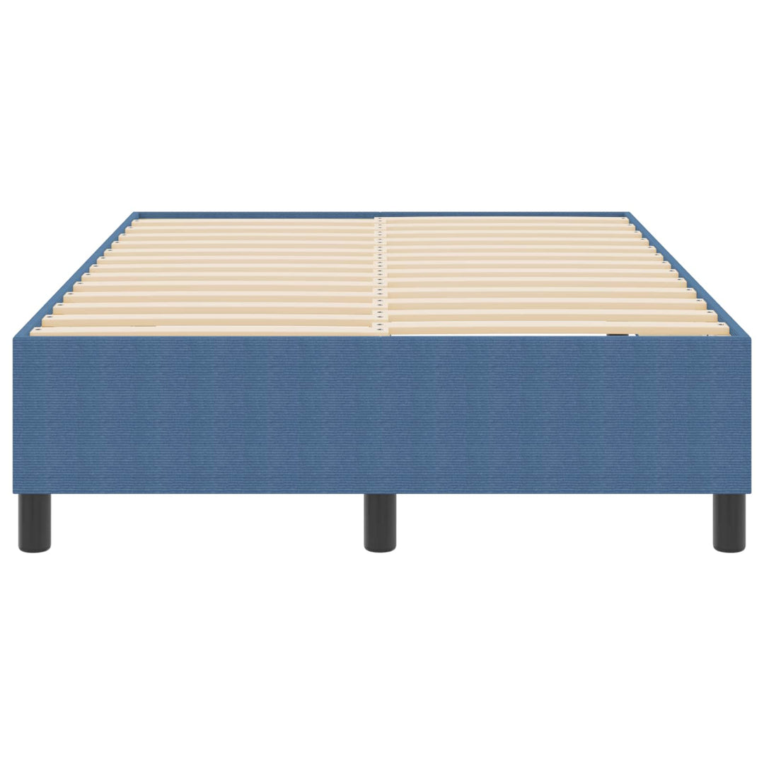 Platform sengestel Blå 120 x 200 cm Velourstof