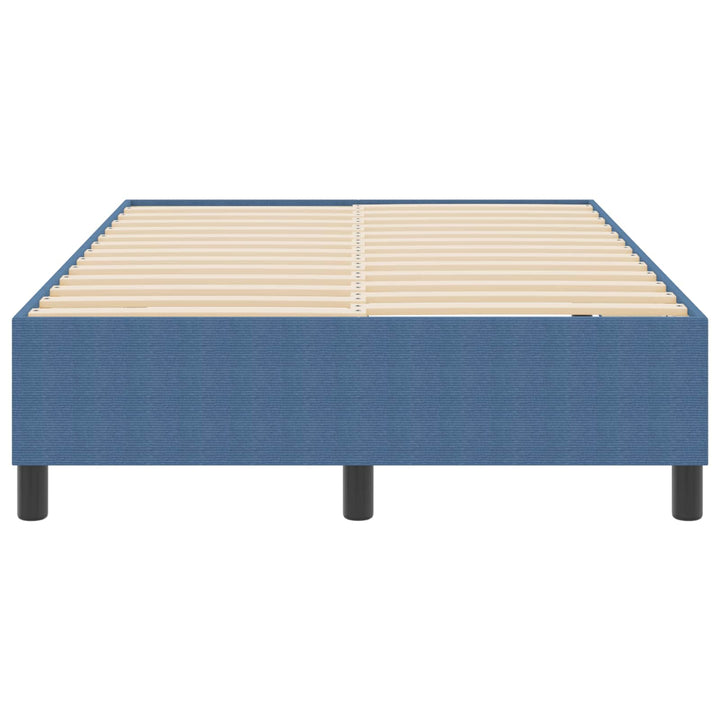 Platform sengestel Blå 120 x 200 cm Velourstof