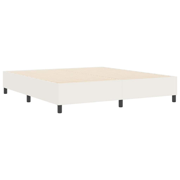 Platform sengestel Creme 180 x 200 cm Velourstof