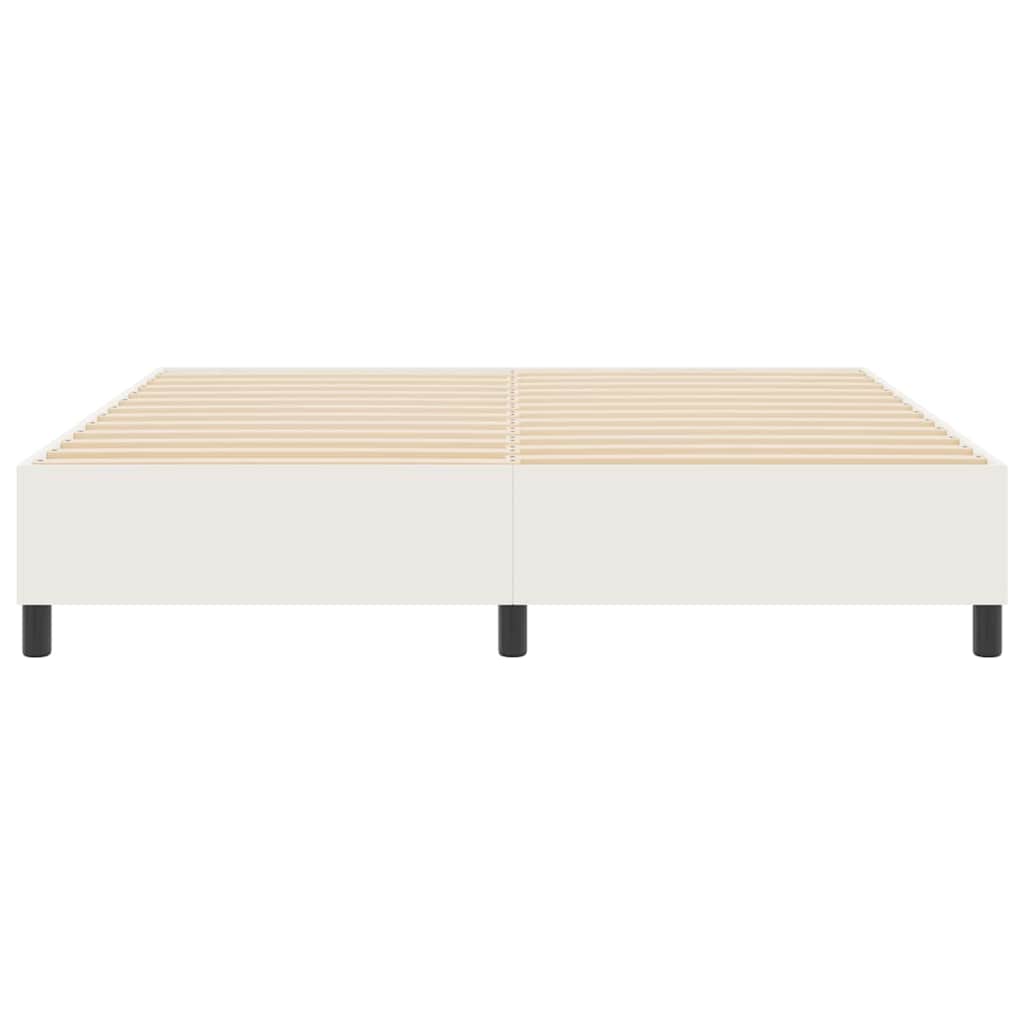 Platform sengestel Creme 180 x 200 cm Velourstof