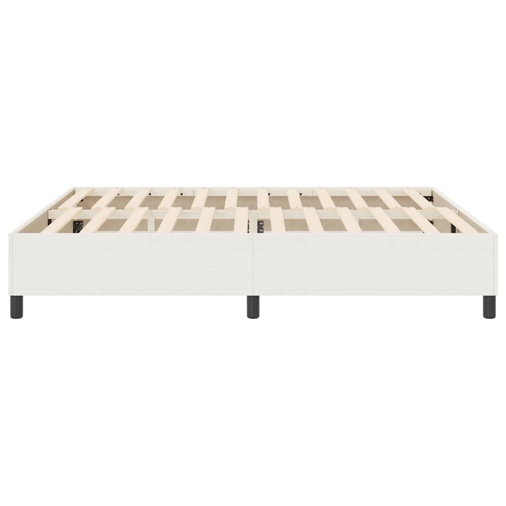 Platform sengestel Creme 180 x 200 cm Velourstof