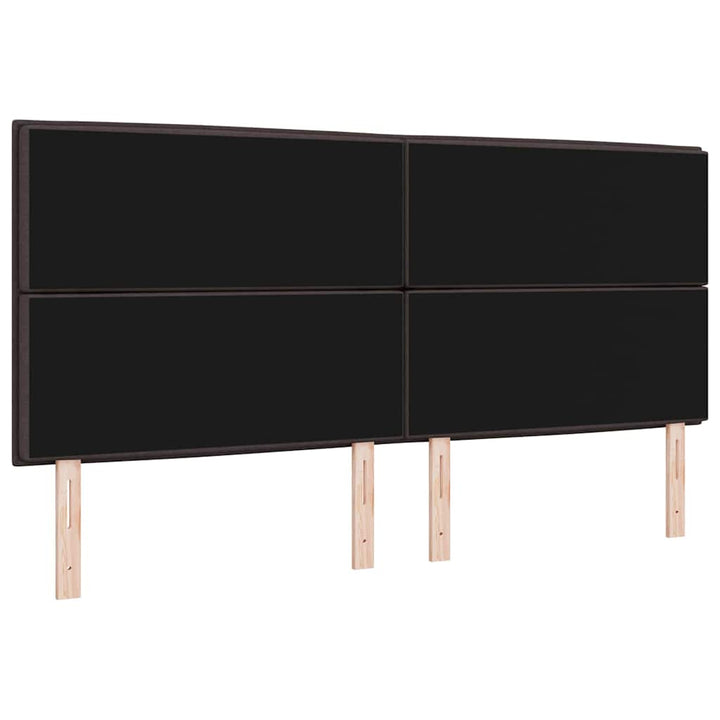 Hovedgærde Mørk Brun 200 cm Stof