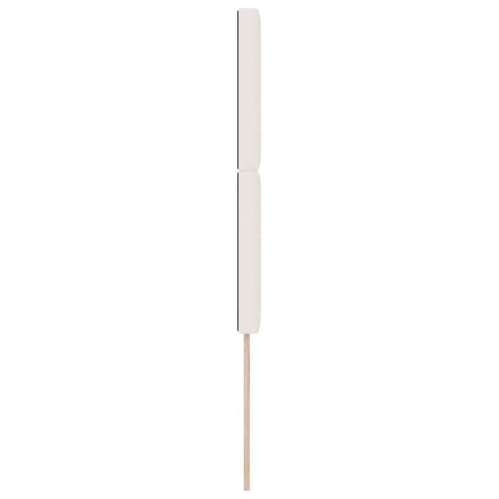 Hovedgærde Creme 100 cm Velourstof