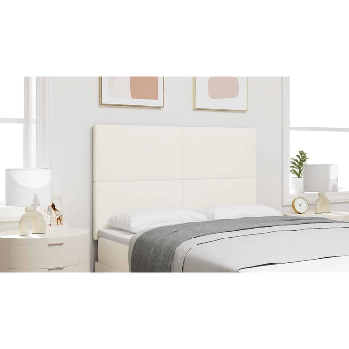 Hovedgærde Creme 144 cm Velourstof