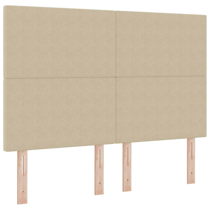 Hovedgærde Lys Grøn Grå 144 cm Velourstof