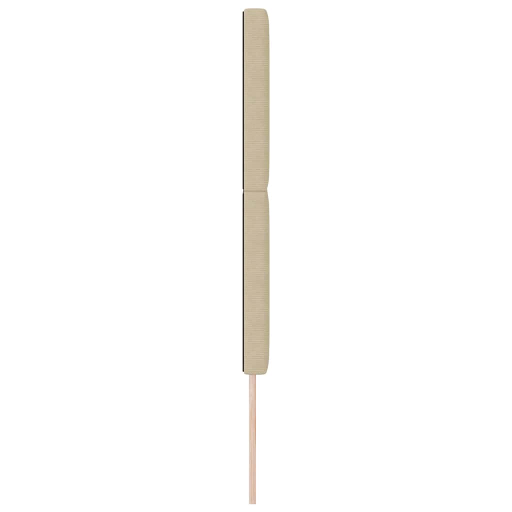Hovedgærde Lys Grøn Grå 144 cm Velourstof