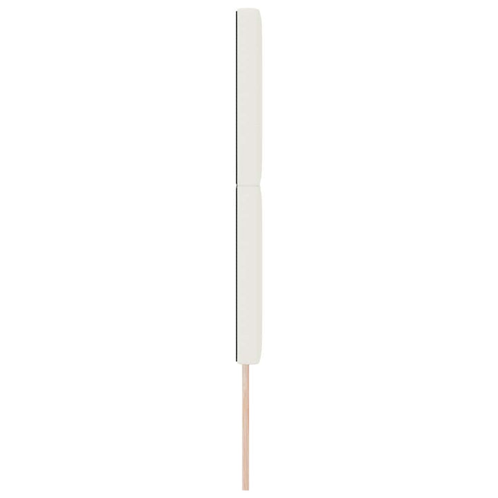 Hovedgærde Creme 160 cm Velourstof
