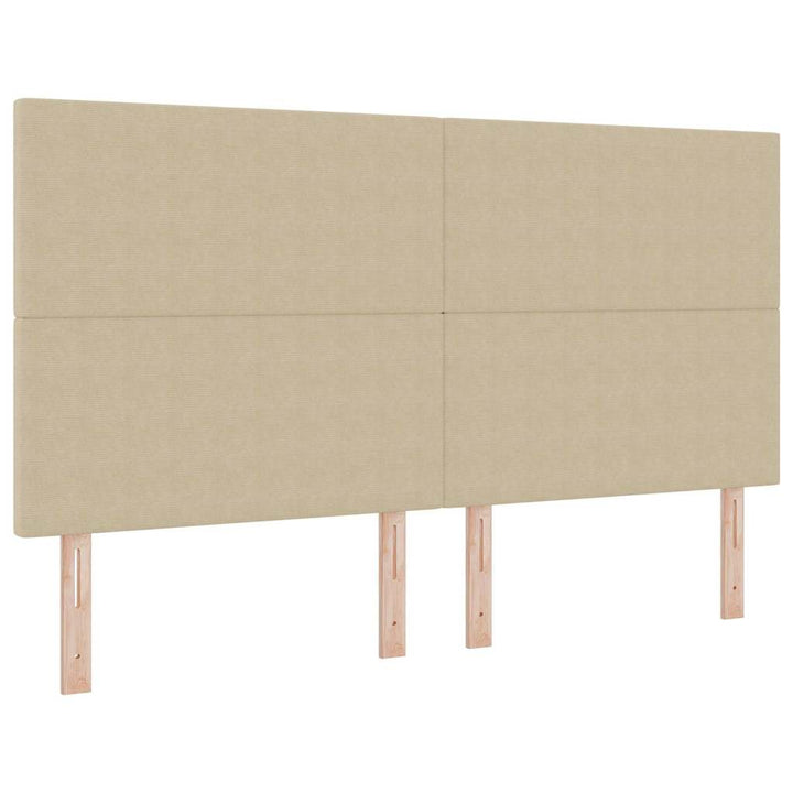 Hovedgærde Lys Grøn Grå 180 cm Velourstof