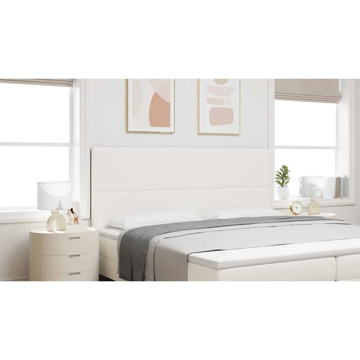 Hovedgærde Creme 200 cm Velourstof