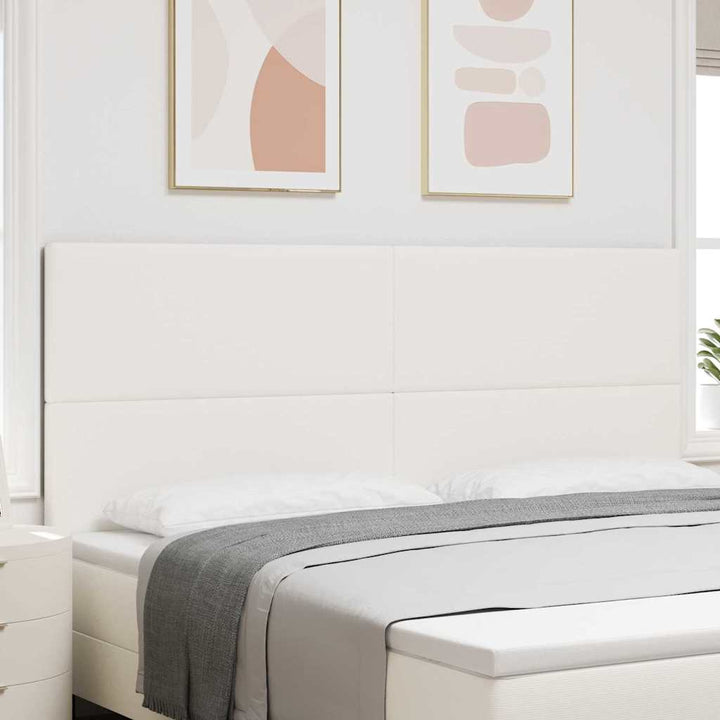 Hovedgærde Creme 200 cm Velourstof