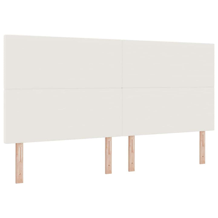 Hovedgærde Creme 200 cm Velourstof