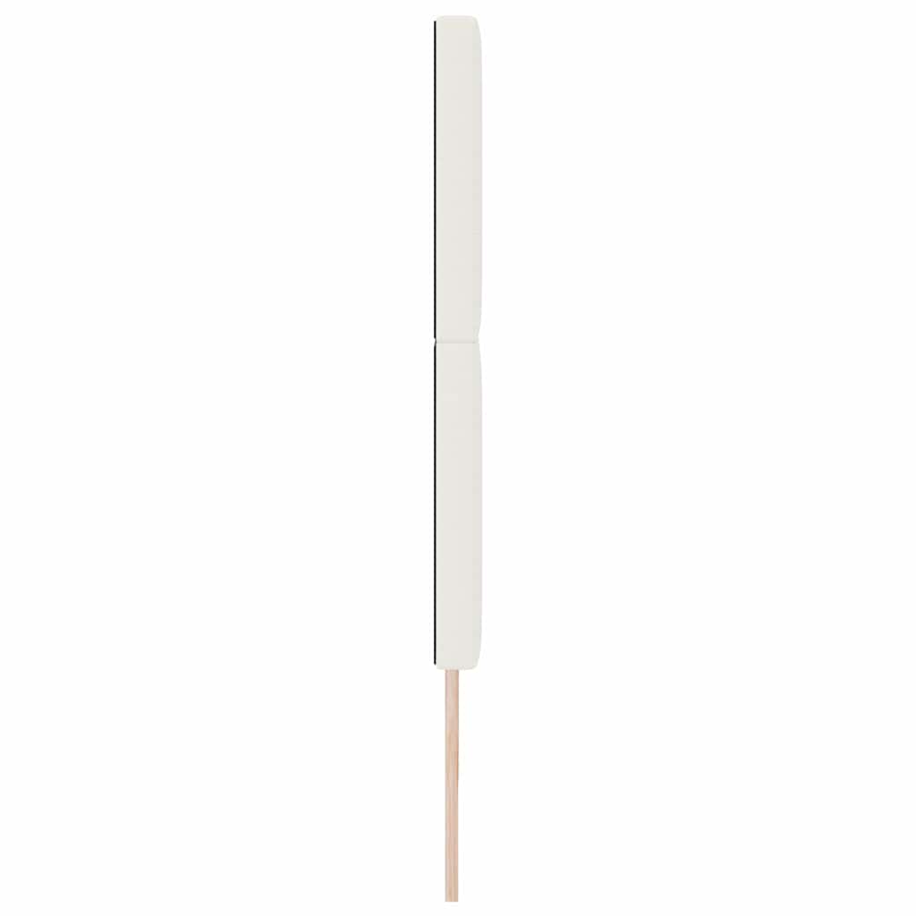 Hovedgærde Creme 200 cm Velourstof