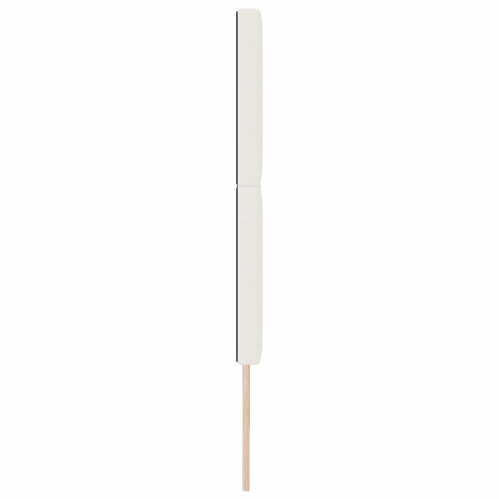 Hovedgærde Creme 200 cm Velourstof