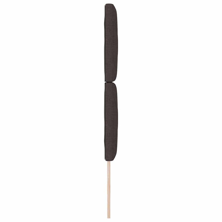 Hovedgærde Mørk Brun 80 cm Stof