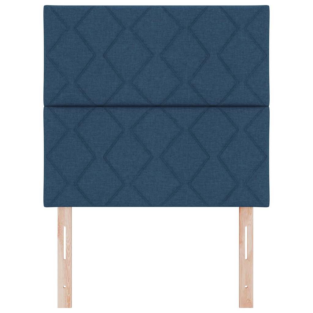 Hovedgærde Blå 90 cm Stof