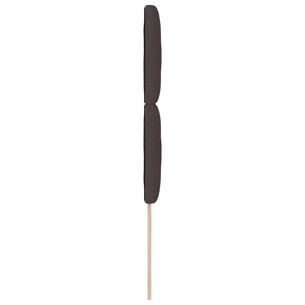 Hovedgærde Mørk Brun 100 cm Stof