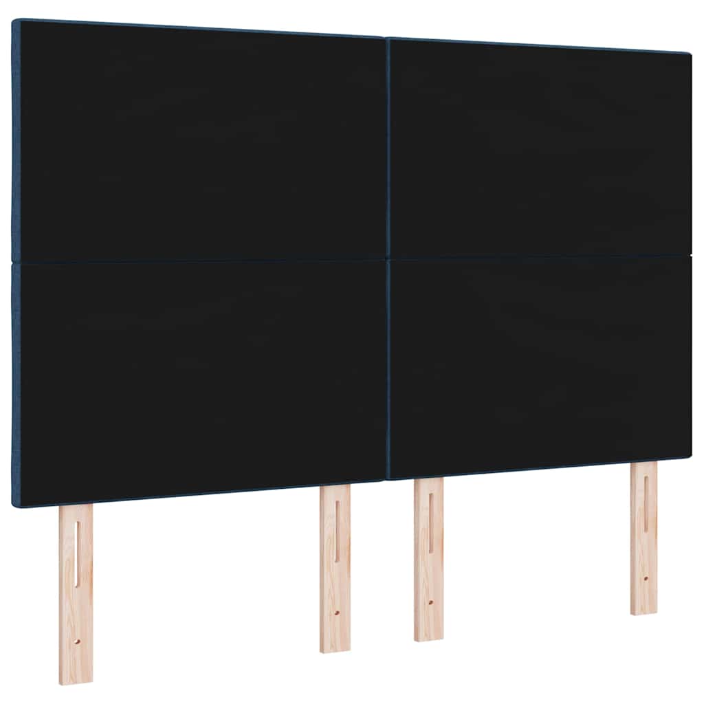 Hovedgærde Blå 144 cm Stof