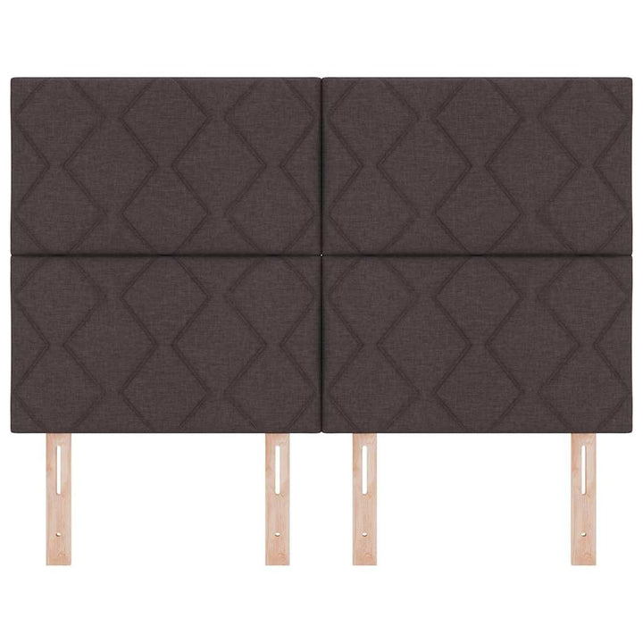 Hovedgærde Mørk Brun 160 cm Stof