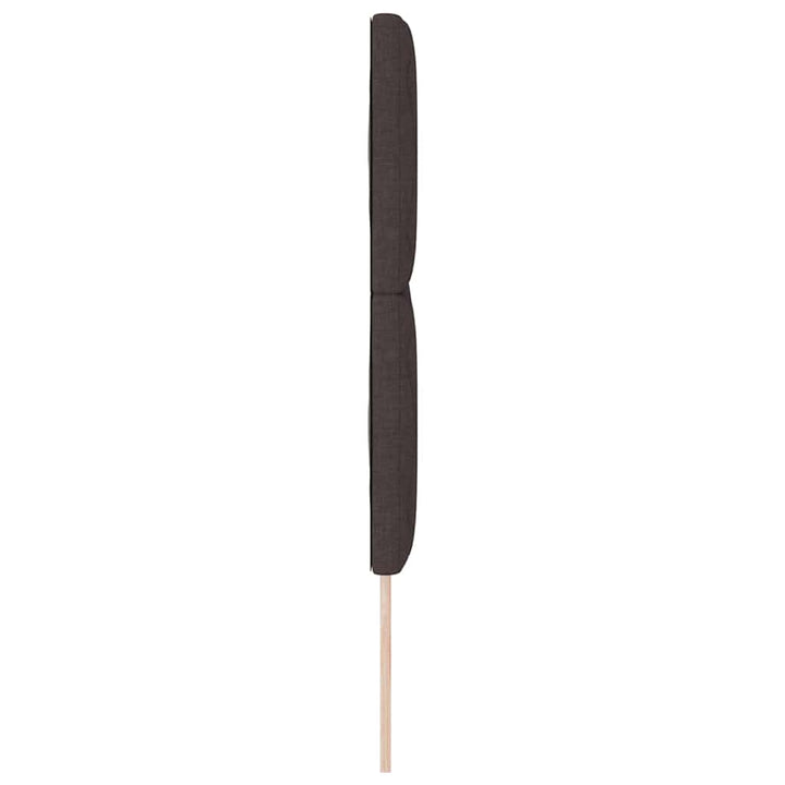 Hovedgærde Mørk Brun 160 cm Stof