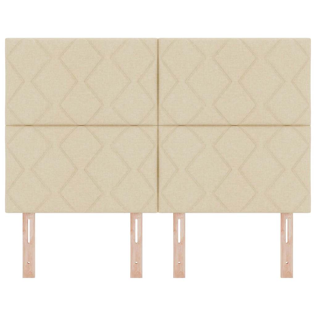 Hovedgærde Creme 160 cm Stof