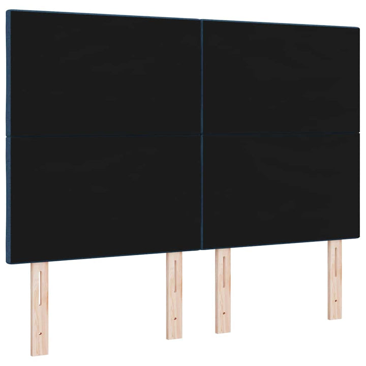 Hovedgærde Blå 160 cm Stof