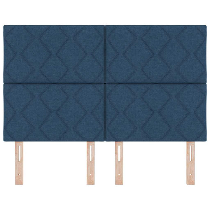Hovedgærde Blå 160 cm Stof