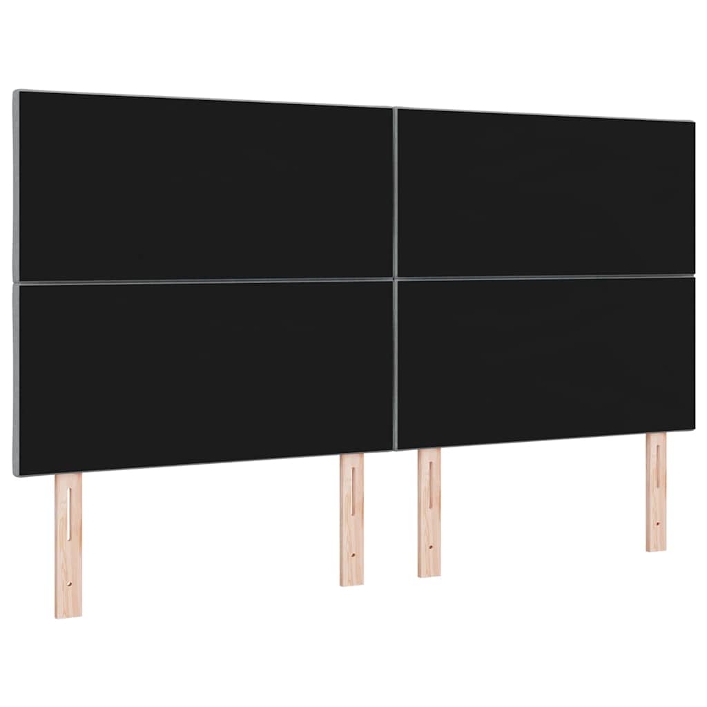 Hovedgærde Lysegrå 180 cm Stof