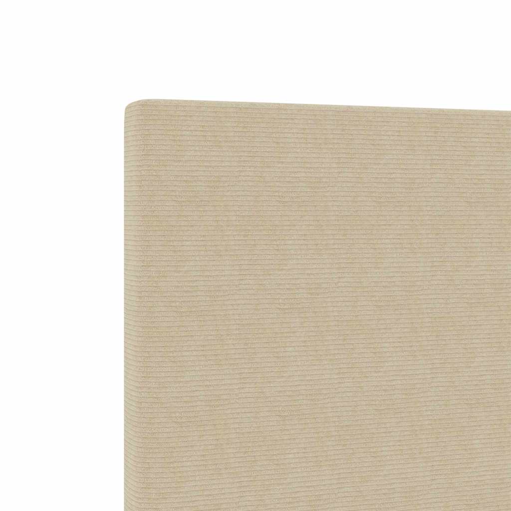 LED sengegavl med LED-lysstrimler Grågrøn 160 cm Velourstof