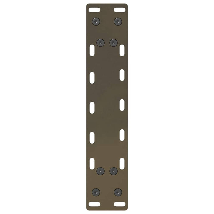 sofabordsben naturstål 2 stk. 30x(30-31) cm stål