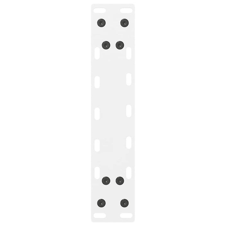 sofabordsben hvide 2 stk. 40x(30-31) cm stål