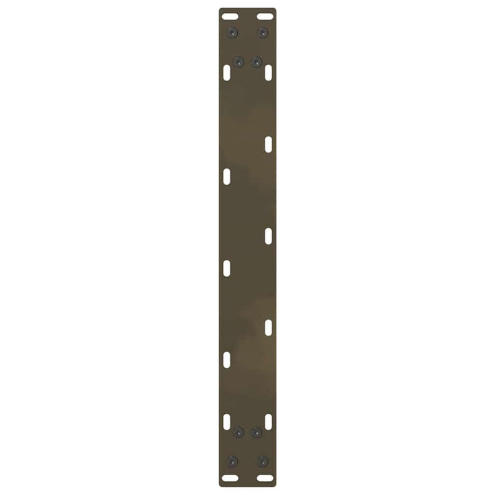 sofabordsben naturstål 2 stk. 50x(30-31) cm stål