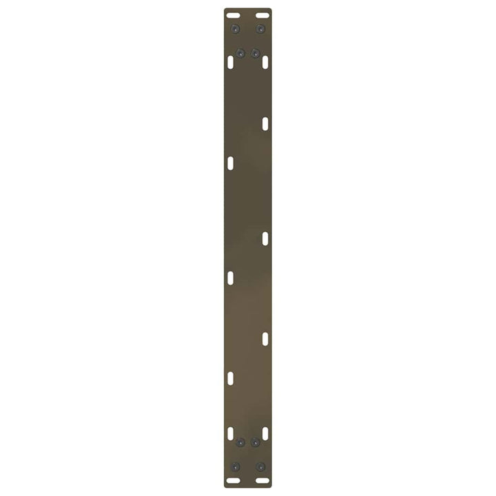 sofabordsben naturstål 2 stk. 60x(30-31) cm stål