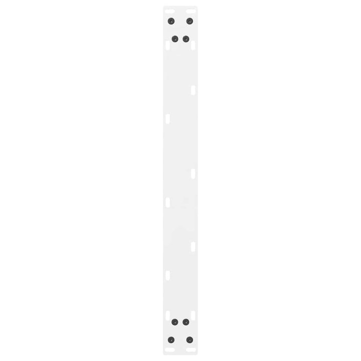 sofabordsben hvide 2 stk. 70x(30-31) cm stål