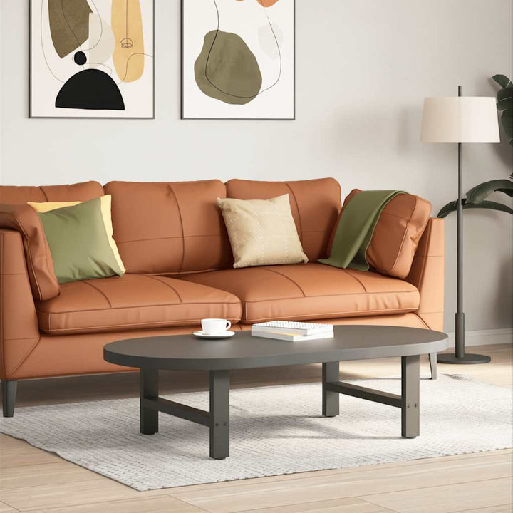 sofabordsben antracit 2 stk. 70 x (30-31) cm stål