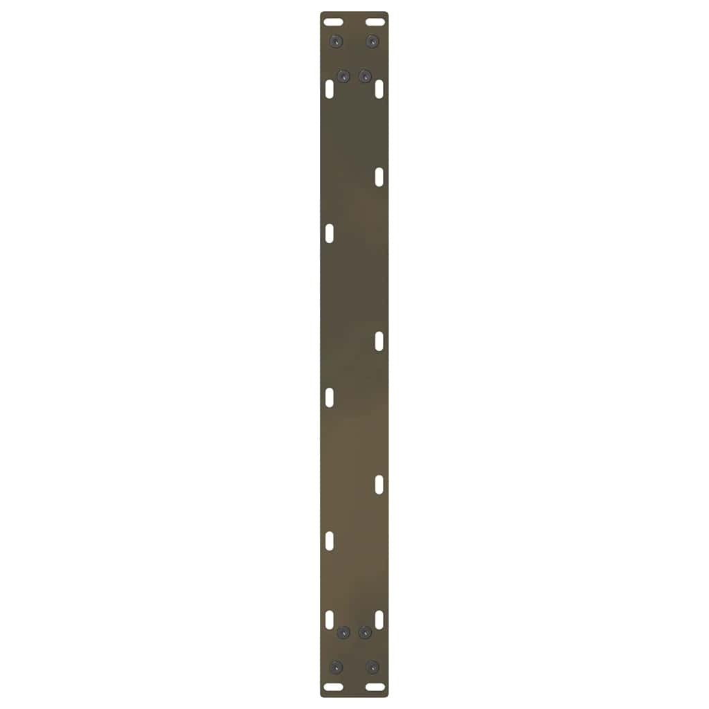 sofabordsben naturstål 2 stk. 70x(30-31) cm stål
