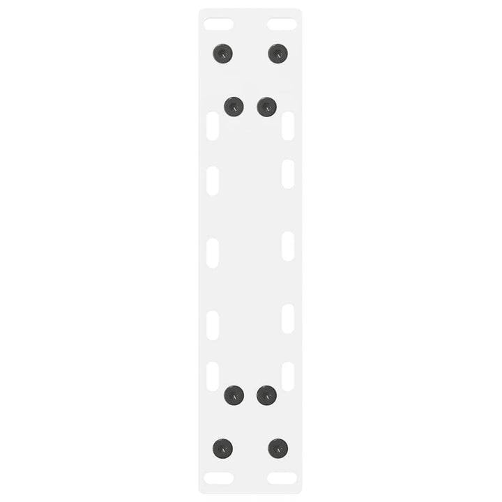 sofabordsben hvide 2 stk. 28 x (42-43) cm stål