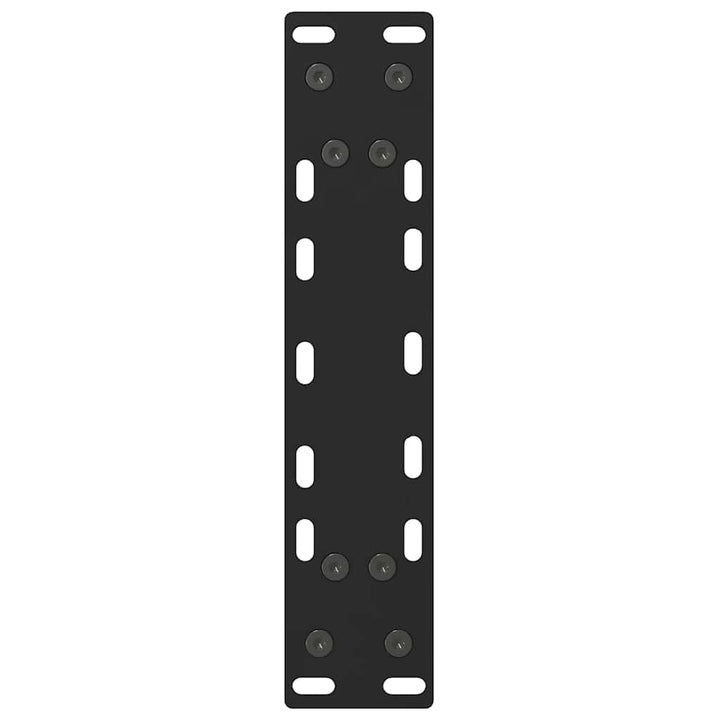 sofabordsben sort 2 stk. 38 x (42-43) cm stål