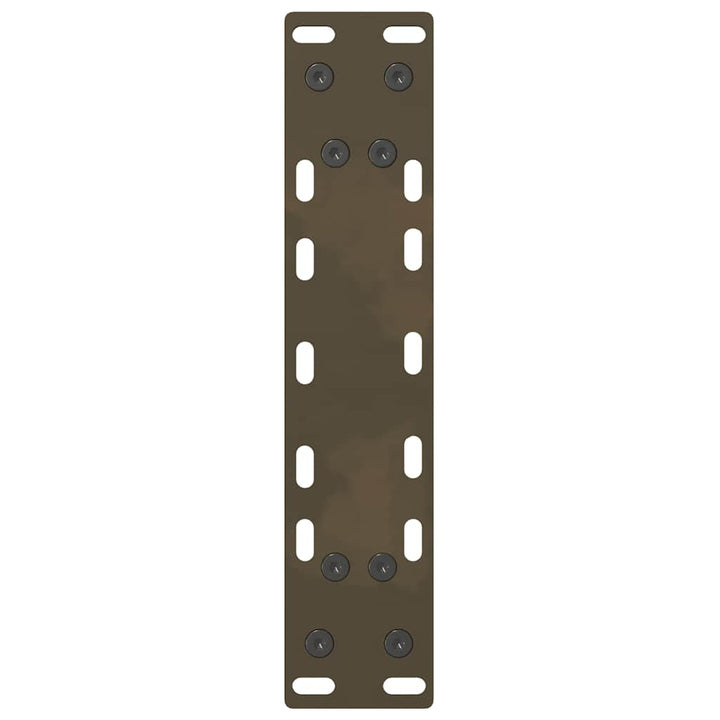 sofabordsben naturstål 2 stk. 38 x (42-43) cm stål