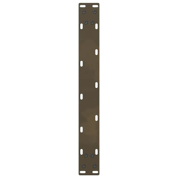 sofabordsben naturstål 2 stk. 50x(42-43) cm stål