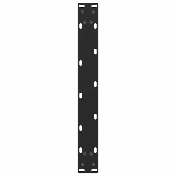 sofabordsben sort 2 stk. 60 x (42-43) cm stål