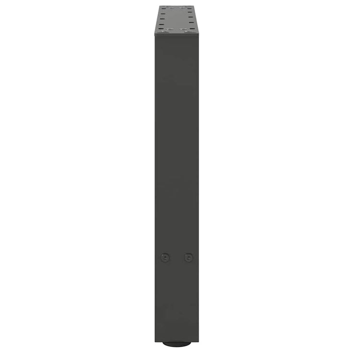 sofabordsben antracit 2 stk. 60 x (42-43) cm stål