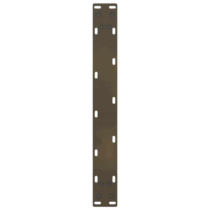sofabordsben naturstål 2 stk. 60x(42-43) cm stål